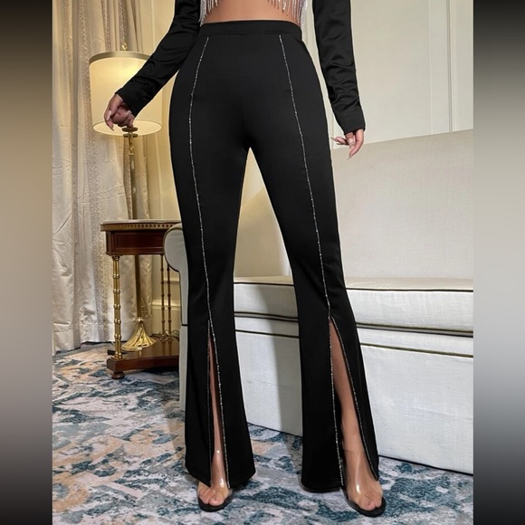 Pants with embellishments main image 1